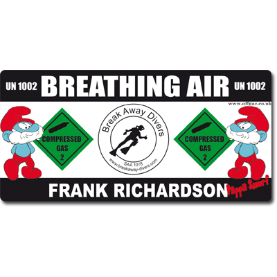 Break Away Divers breathing air