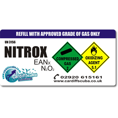 Cardiff Scuba nitrox